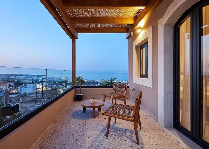 Kaptara Premium Upper Level Unit With Plunge Pool-part Of Kaptara Complex 赫索尼索斯